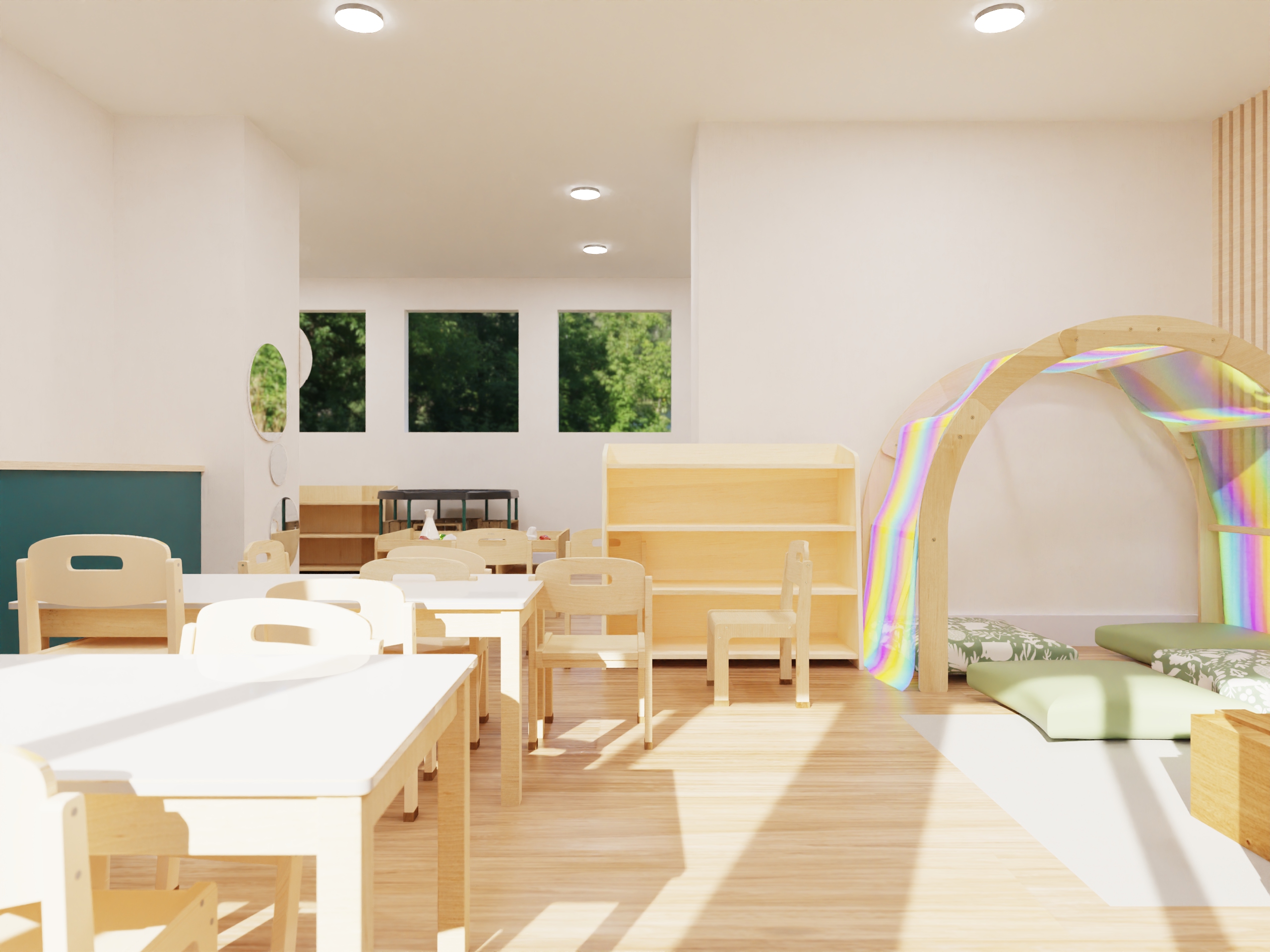 Little Adventurers baby room concept render 2